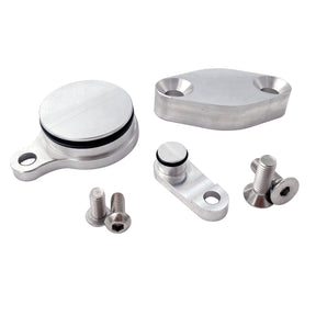 TruckTok 5.3L 6.0L LS EGR+EVAP Valve Block Off Plates Kit Purge Solenoid Plug Intake/Exhaust LM7 Generic TruckTok