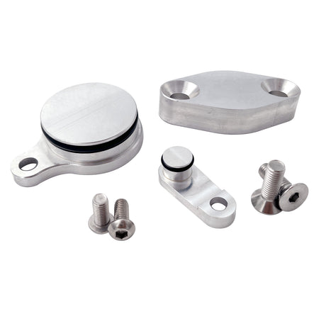 TruckTok 5.3L 6.0L LS EGR+EVAP Valve Block Off Plates Kit Purge Solenoid Plug Intake/Exhaust LM7 Generic TruckTok