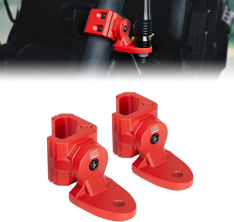 UTV Whip Light Flag Mounts fit Pro-Fit Cage