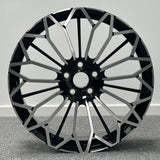 Lexus RX Style Wheels Aviation Grade Forged Aluminum Alloy Rims 20 x 8.0 5x114.3 Black Machine Face Set of 4