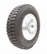 (Set of 200) 11R 24.5 16 PR Open Shoulder Drive Truck Tire with 24.5 x 8.25 Wheel (Mounted) x200
