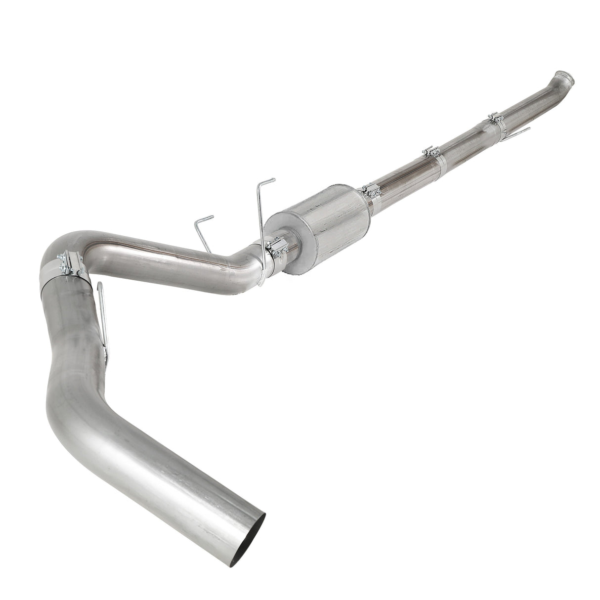 TruckTok 2019-2024 6.7L Ram Cummins 4"/5" DPF Delete pipe(With Muffler) TruckTok