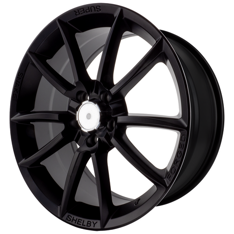 19 x 8.5 5x114.3 1pc Matte Black Wheels For Ford Mustang Shelby