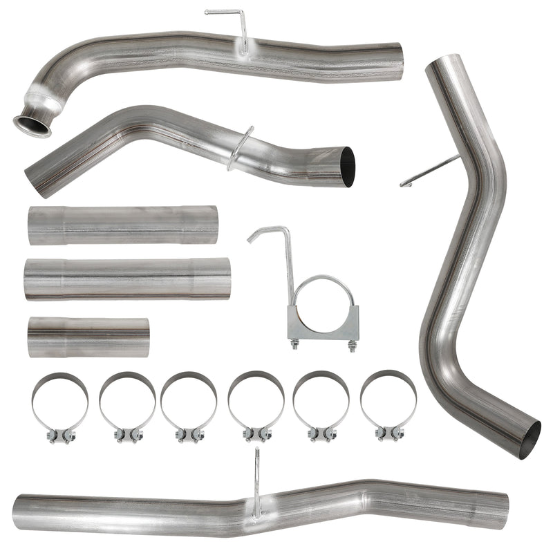Trucktok 2011-2015 6.6L Duramax LML 4" DP-Back DPF delete Pipe & EGR/CC Delete Kit
