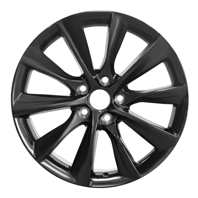 Tesla Wheels Model X S 4pcs Rims 22x9" pcd 5x120mm Black