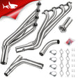 Long Tube Headers & Y-Pipe for 1999-2006 Chevy / GMC Silverado / Avalanche / Sierra 1500 4.8L / 5.3L / 6.0L Vortec with Optional Cold Air Intake Flashark