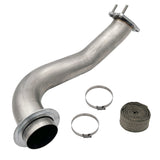 TruckTok 2017-2019 6.6L Duramax L5P 4" DPF Delete pipe & 3.5" Downpipe w/EGR Delete kit TruckTok