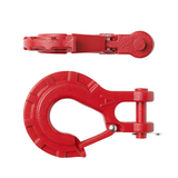 Trucktok 3/8" Forged Steel Winch Hook 33,000 lbs with Safety Latch TruckTok