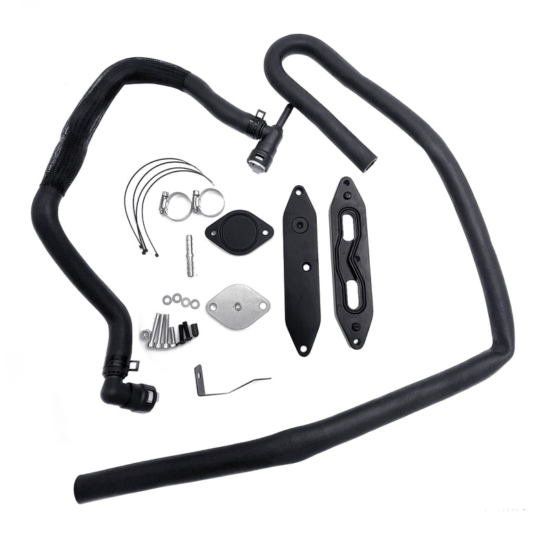 TruckTok 2011-2023 6.7L Ford F250 F350 F450 4" Exhaust Delete Pipe & EGR Delete Kit