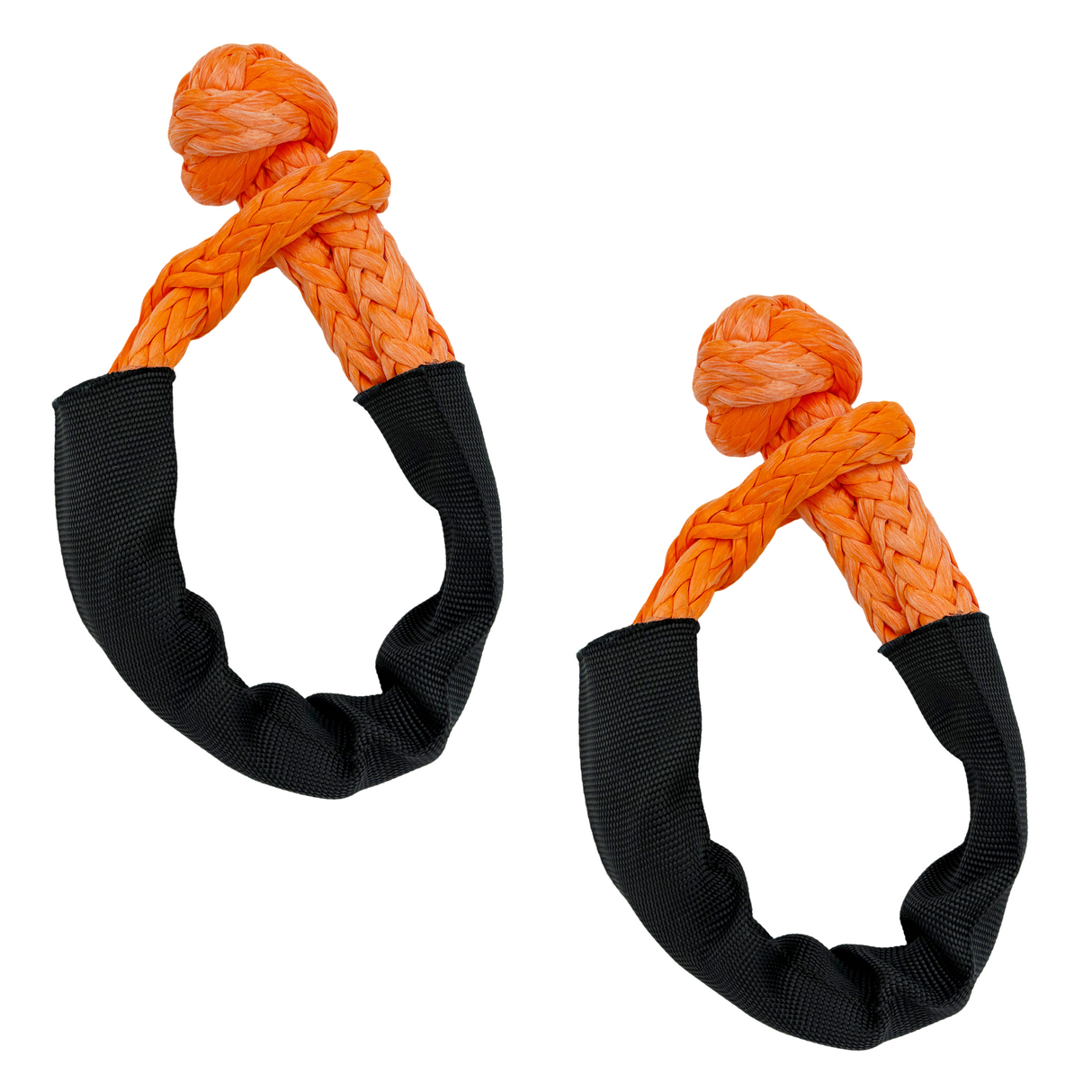 Trucktok 1" x 30ft Kinetic Recovery Rope Soft Shackle Series 35,000 lbs Break Strength TruckTok