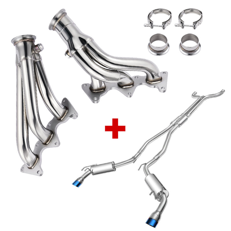 Shorty Headers For 2010-2011 Chevy Camaro 3.6L V6 Flashark
