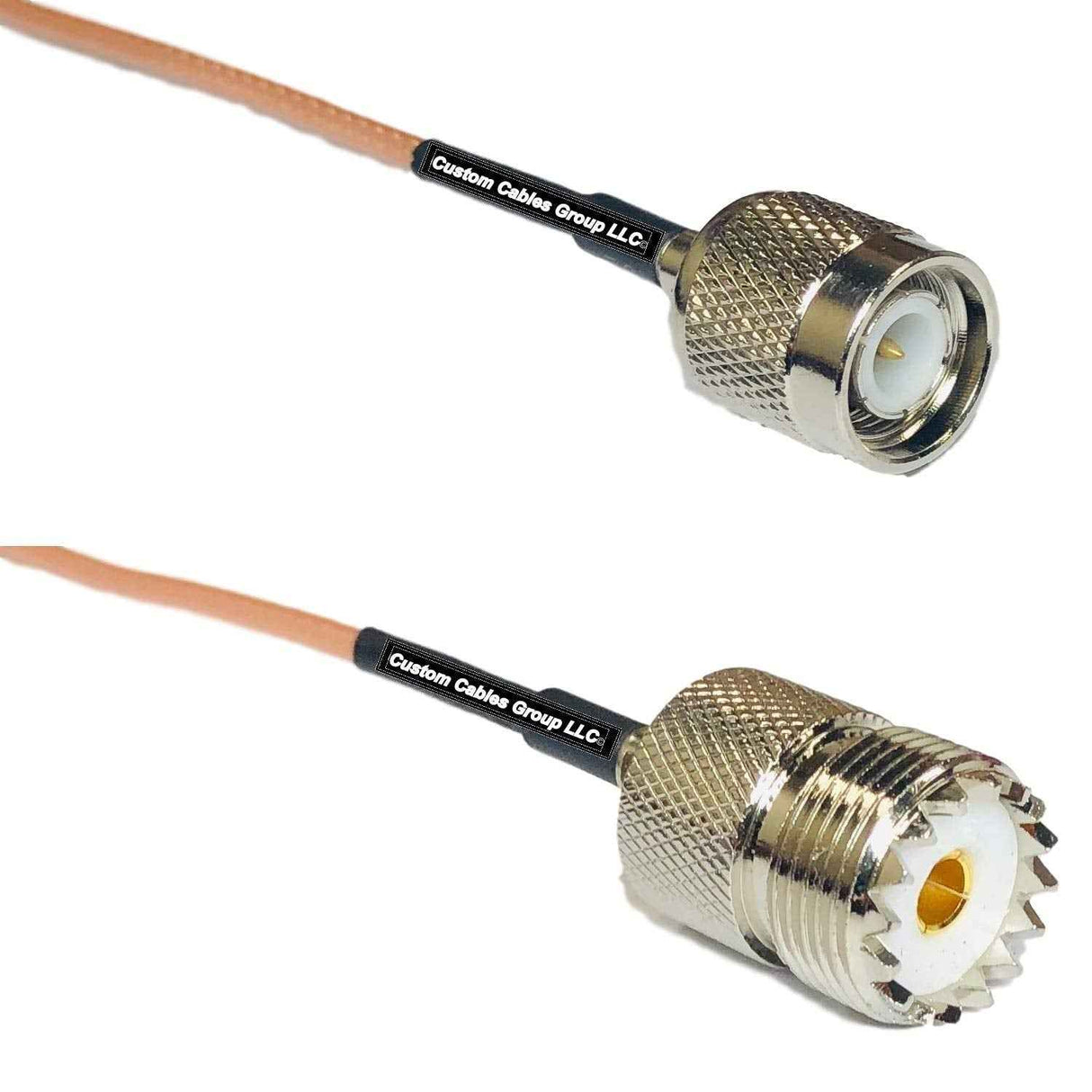1 Foot RG316 TNC Male to SO239 UHF Female RF Pigtail Cable Generic