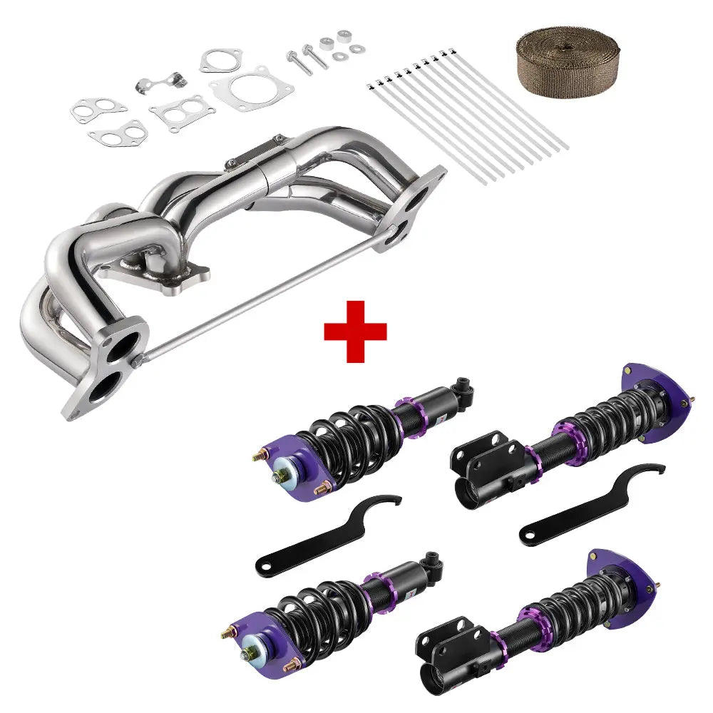 Equal Length Headers For 2015-2021 Subaru WRX 2.0L FA20F DOHC H4 VA Chassis