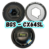 SoundQubed BGS-CX64SL 6.5-Inch Coaxial Loudspeaker