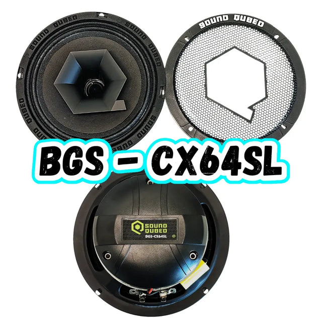 SoundQubed BGS-CX64SL 6.5-Inch Coaxial Loudspeaker