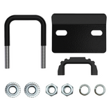 Trucktok 2" Anti-Rattle Hitch Tightener with Rubber Isolator U-Bolt TruckTok