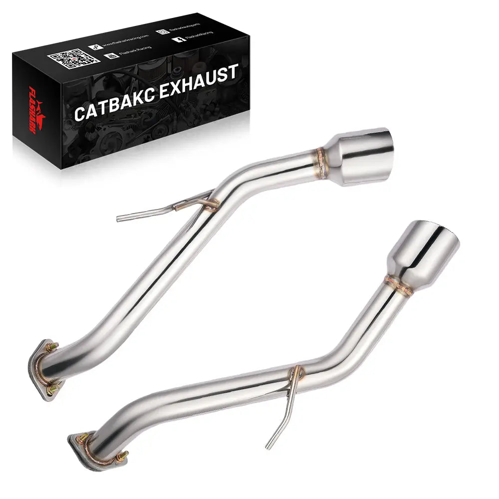 Axle Back Exhaust For 2014-2024 Infiniti Q50 w/ Stainless Steel Tip