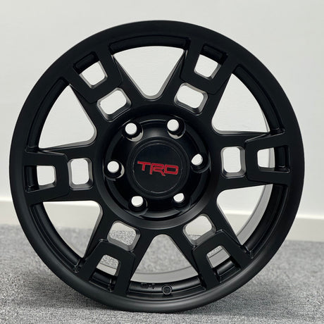 Toyota TRD Style Wheels 17" x 9 Matt Black Rims 4pcs