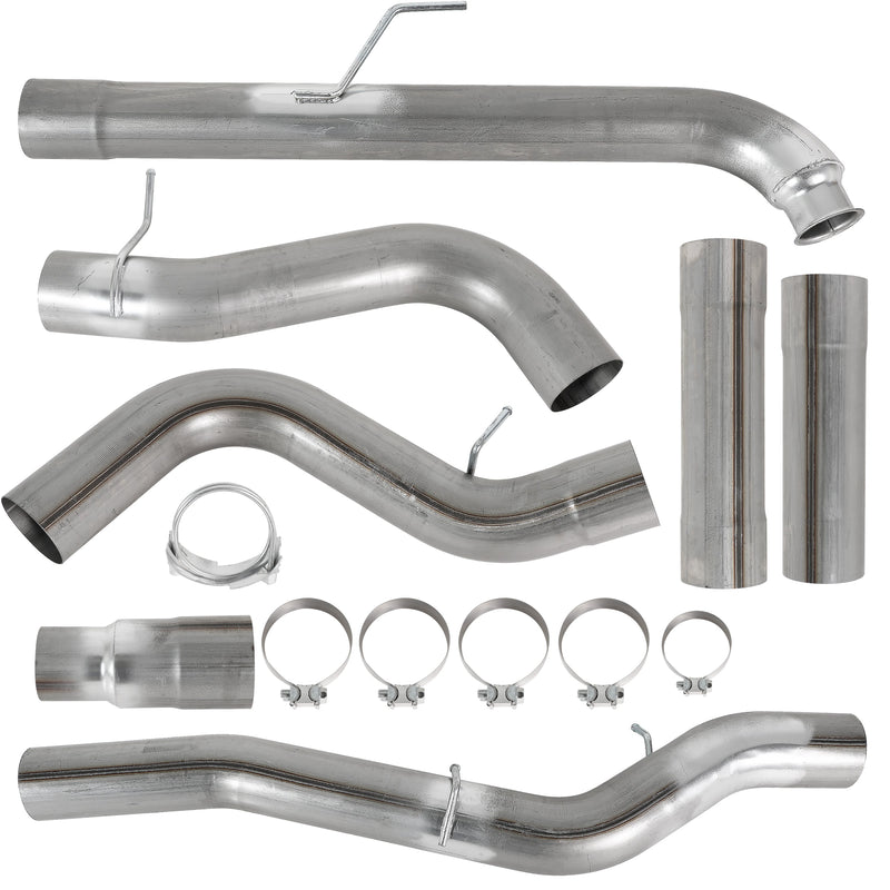 2004-2005 6.6L Duramax LLY 5" DP-Back DPF Race Pipe & EGR cooler Delete Kit