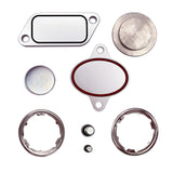 TruckTok 2007-2010 Cummins ISX CM871 EGR Plug Kit Stage 2 Plates and Plugs Aluminum Generic TruckTok