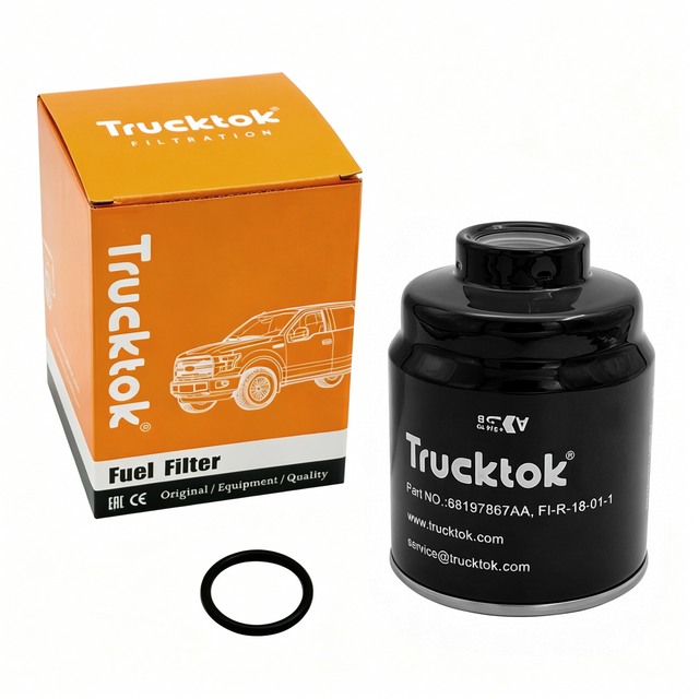 Trucktok 2013-2018 6.7L Dodge Ram Fuel/Water Separator Filter Replaces 68197867AA TruckTok