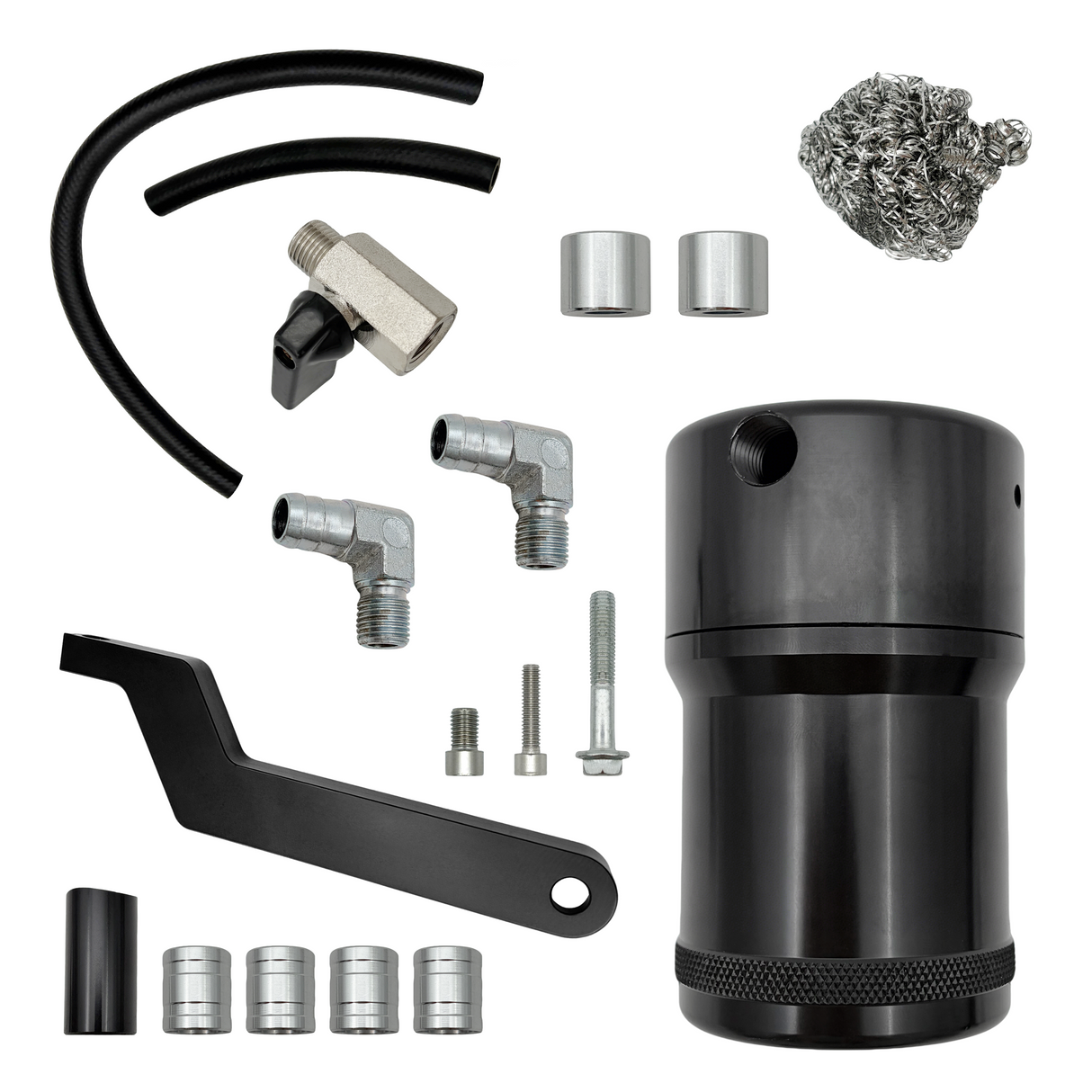 Trucktok 2009-2019 Dodge Ram 5.7L 6.4L Charger Challenger Oil Catch Can Kit TruckTok