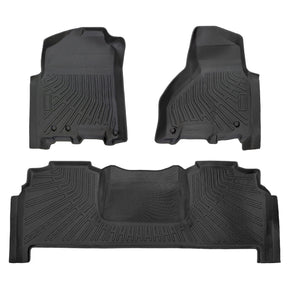 Trucktok 2010-2018 Dodge Ram 2500 3500 Mega Cab All-Weather TPE Floor Mats TruckTok