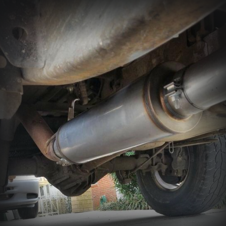 TruckTok 5" Stainless Steel Muffler 20" Overall Length for Diesel Exhaust Generic TruckTok