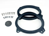 Toyota, Lexus & Subaru Front Speaker Adapters | 1-inch CNC-Machined HDPE Ten87 Design