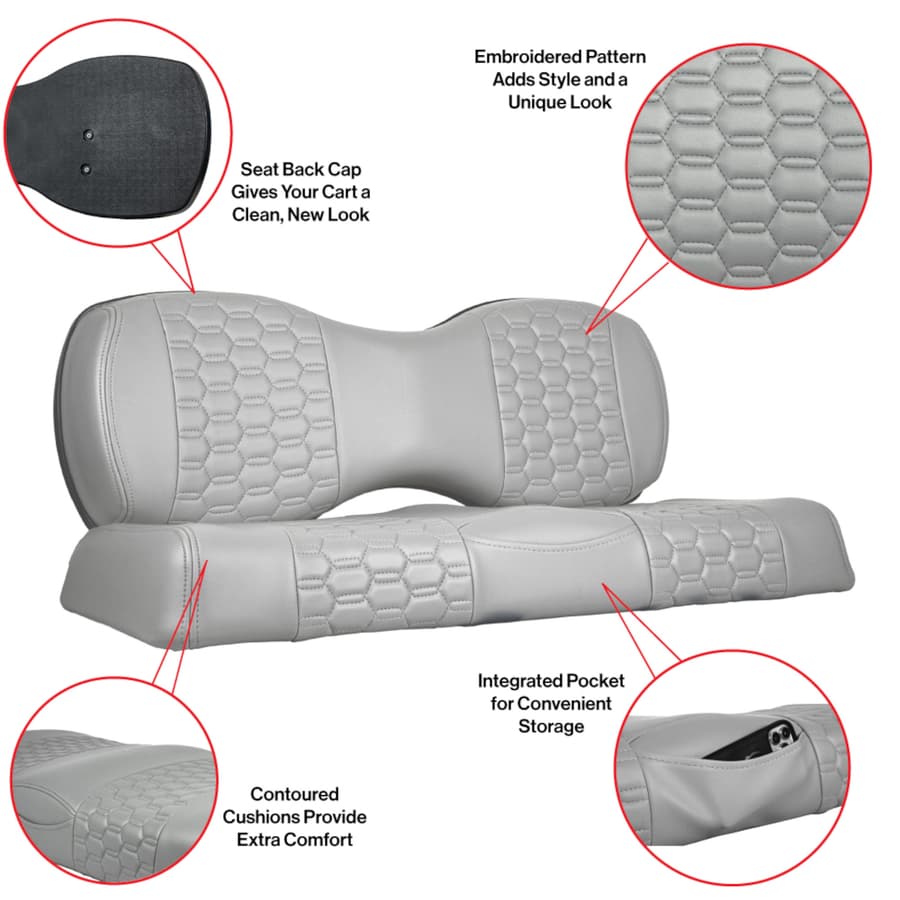 MadJax Colorado Seats for Genesis rear seat kits Light Beige