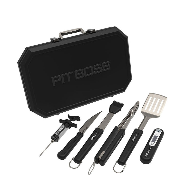 6 Piece Barbecue Toolset with Case