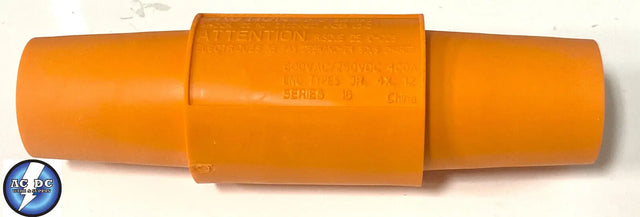 HUBBELL HBLDFO Double Connector,ORG,Female-Female,Taper 300/400amp New Hubbell