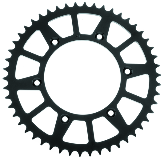 BikeMaster Husaberg Rear Steel Sprocket 520 52T - Black