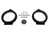 2019-2026 Silverado & Sierra Speaker Adapters | 1-inch CNC-Machined HDPE Ten87 Design