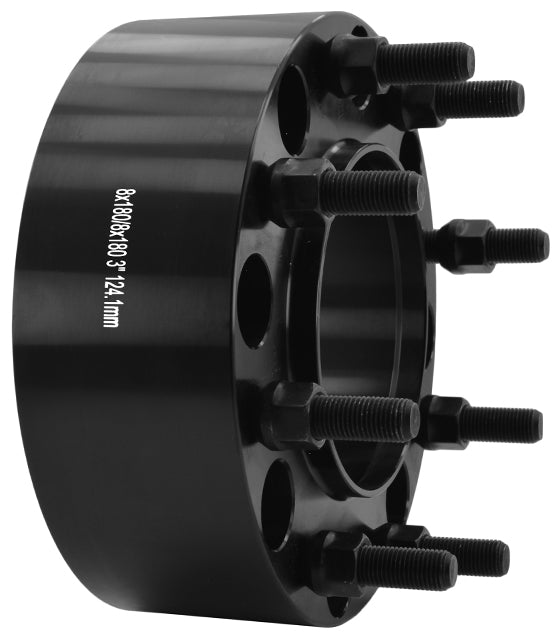 8x180 Wheel Spacers Hub Centric Billet For 2011-2026 GM 2500 3500 SRW