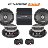 PRV Audio 6.5in PRO Audio Speaker and Amplifier Bundle