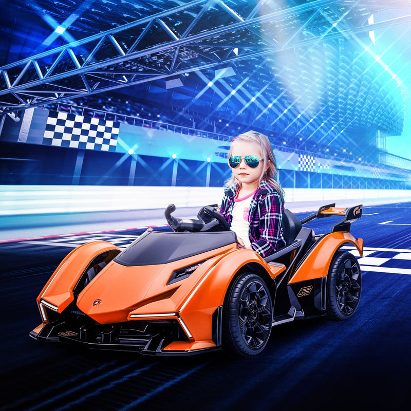 12V Lamborghini Kids Ride-On Sports Car with Remote Control