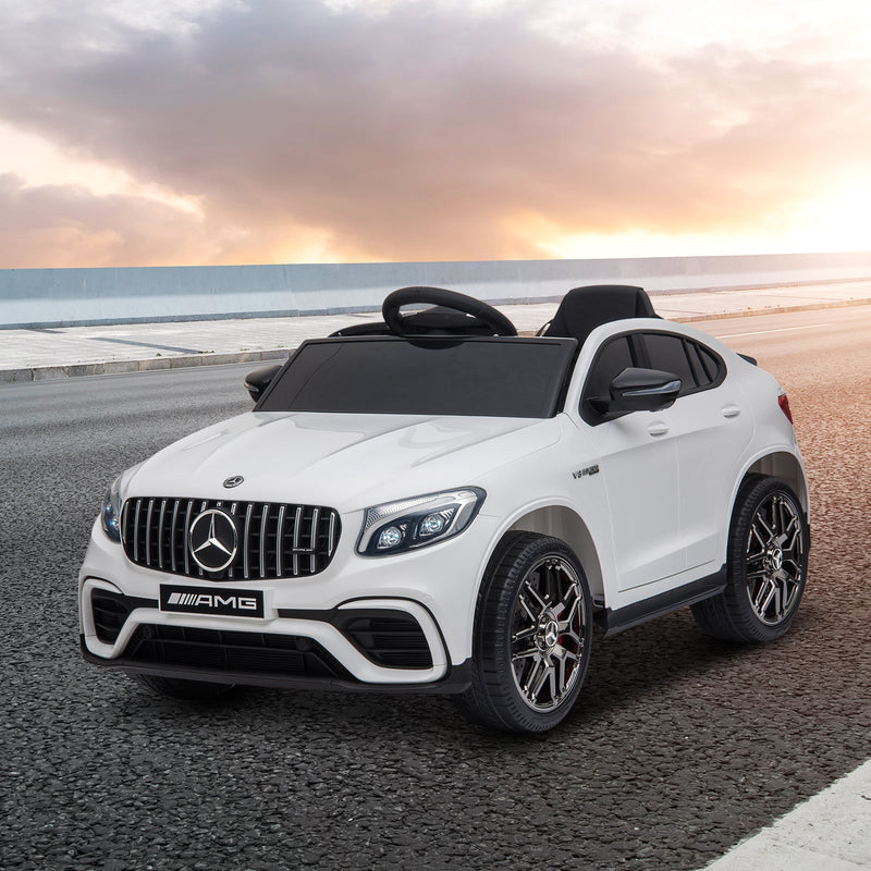Mercedez-Benz 12V Kids Ride-On Car with Remote Control, Music, and Lights - A Premium Driving Experience for Young Ones