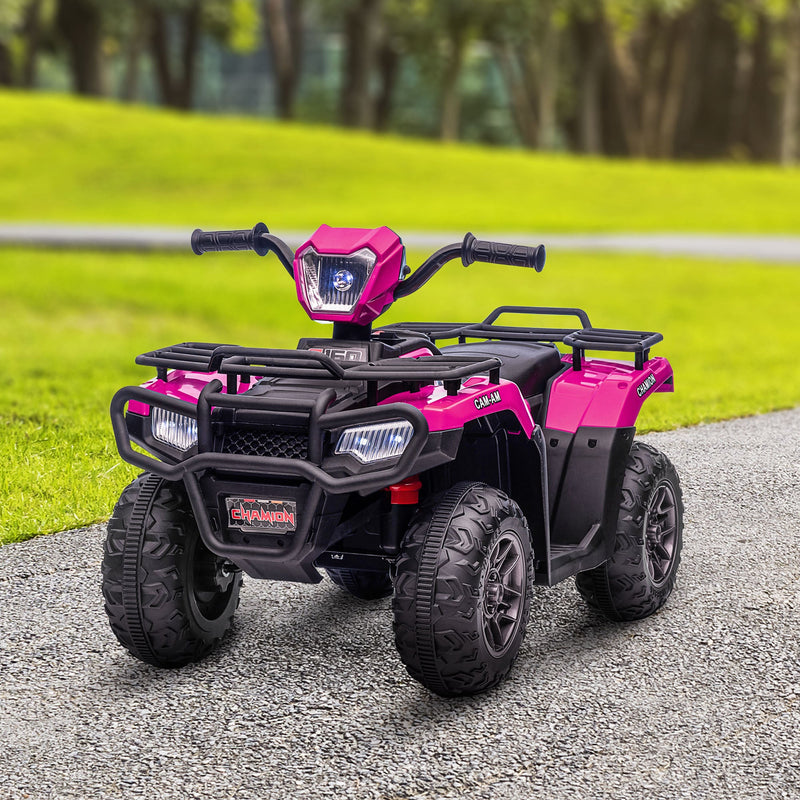 12V Kids ATV with Music, Headlights, and Forward/Backward Function - A Fun Ride for Young Adventurers!