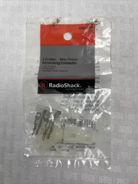 2-Position Male/Female interlocking connector 2740222 TekShack