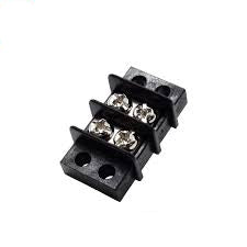 2- Position, Dual-row Barrier Strip 15A, 110V 274-656 TekShack