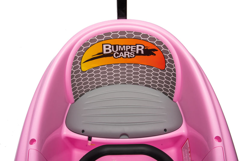 2-in-1 Toddler Bumper Car and Rocking Horse with Music for Ages 1-6