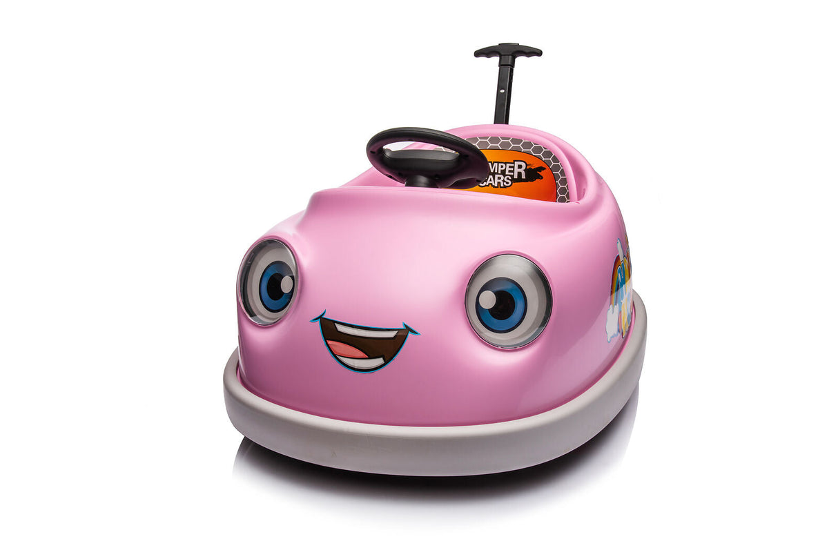 2-in-1 Toddler Bumper Car and Rocking Horse with Music for Ages 1-6