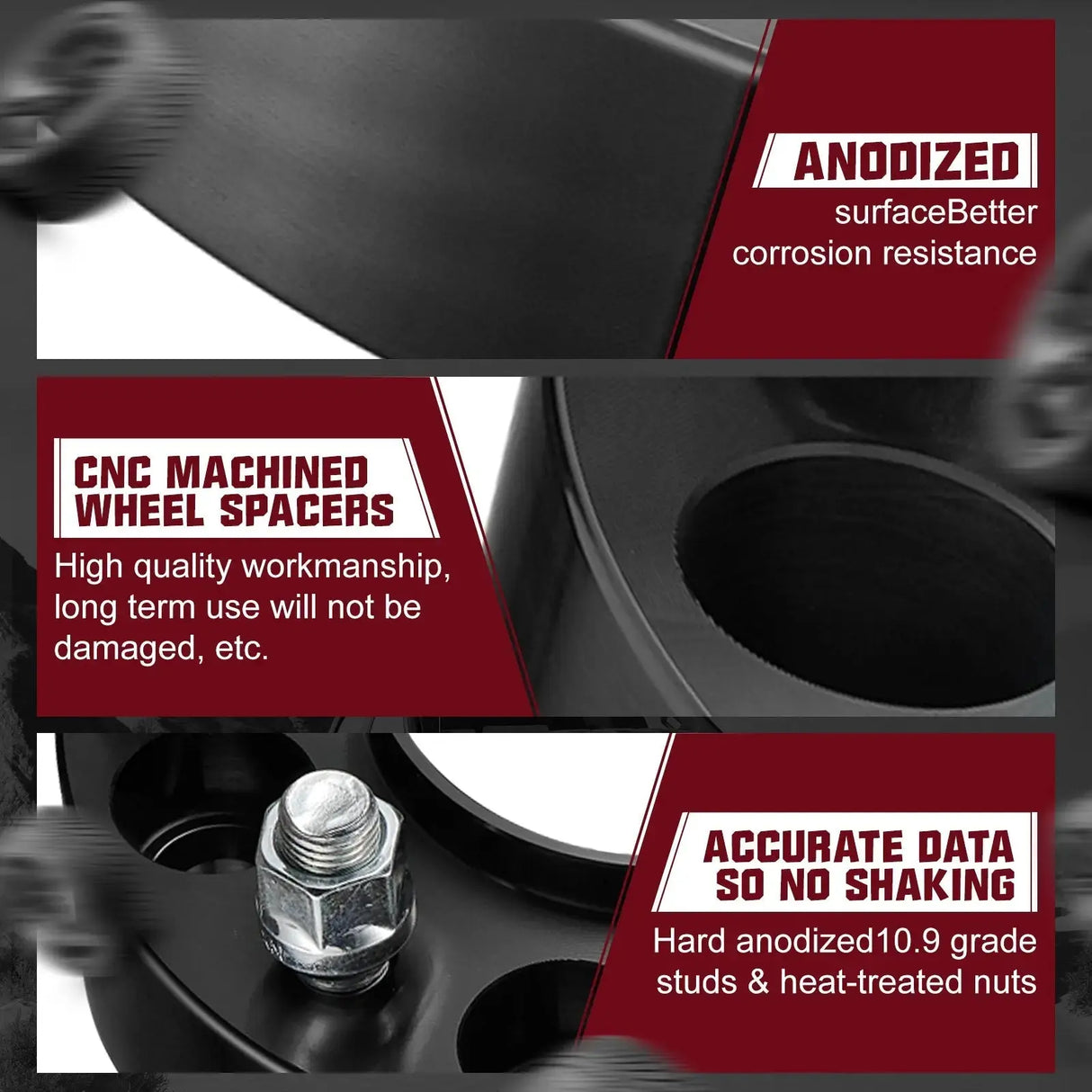 2 inch 2003-2014 Ford F150 / Lincoln Navigator 6x135mm Wheel Spacers 4PCS