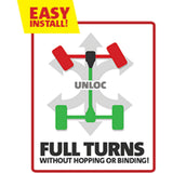 2 Low UnLoc Chevy 2014-up - 2015-2019 2500-3500 4wd / 2014-2019 1500 4wd / 2015-2020 SUV 4wd