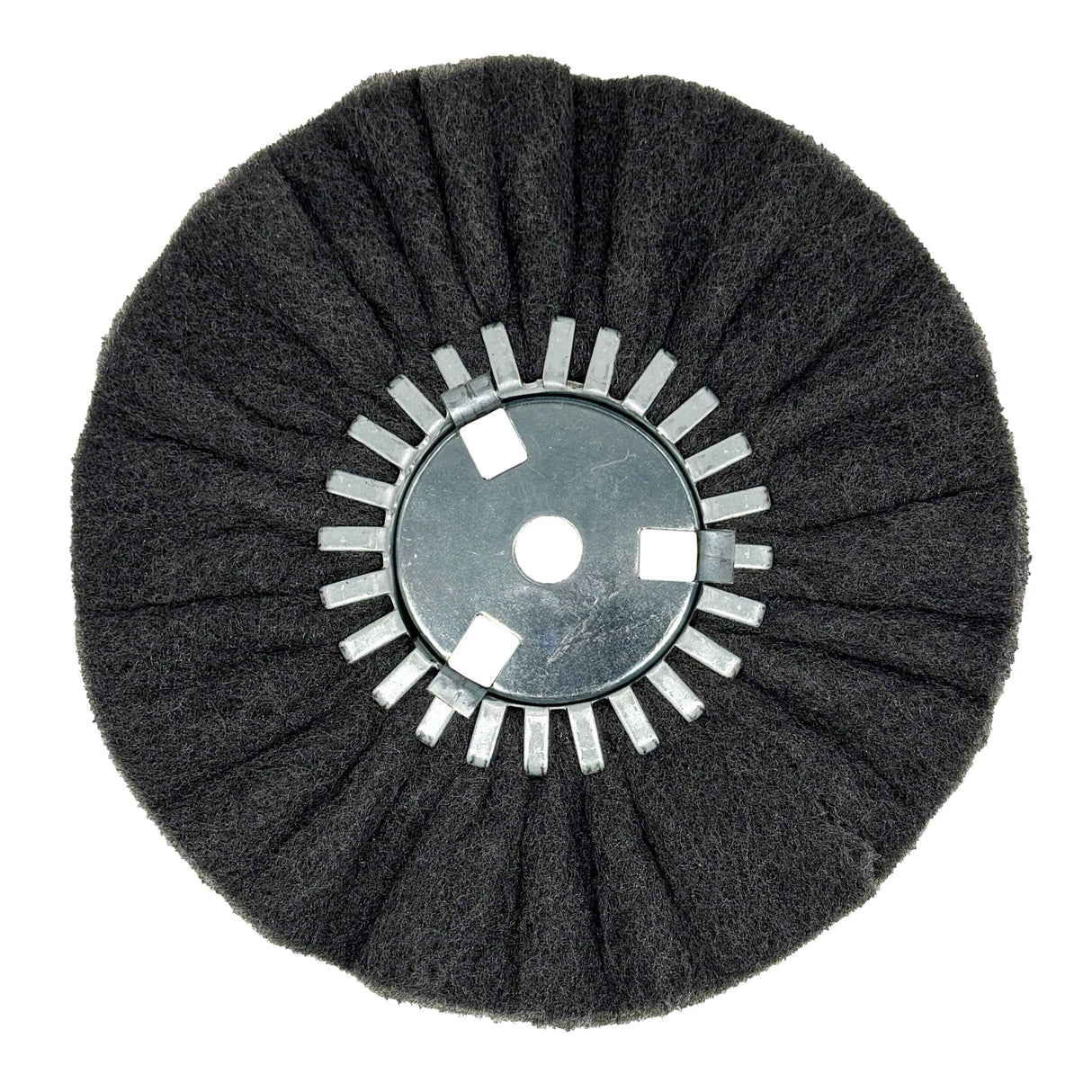 Case Pack Satin Airway Buffing Wheel for Angle Grinders - Bulk Deal - (5/Pack)