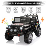 2-Seater 12V Electric Ride-On Jeep for Kids with Remote Control