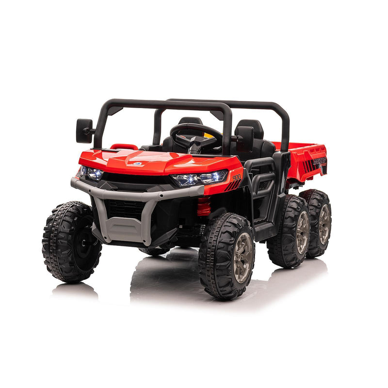 2-Seater 24V 4WD Kids Ride-On Dump Truck with Remote Control - GX33 Model