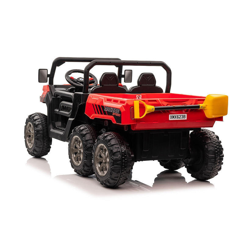 2-Seater 24V 4WD Kids Ride-On Dump Truck with Remote Control - GX33 Model