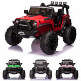 2-Seater 24V Electric Jeep for Kids with Remote Control and 2X200W Battery Power